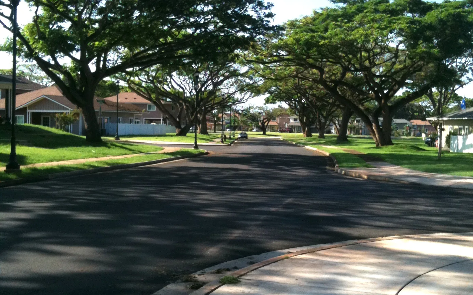 A growing city showing urban expansion and residential development